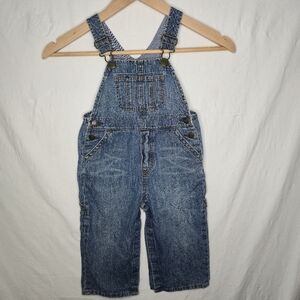 Baby Gap 1969 My First Denim Blue Overalls Size 18 To 24 Months
